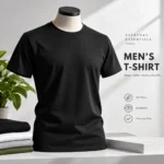 Men’s Premium Cotton Crew Neck T-Shirt