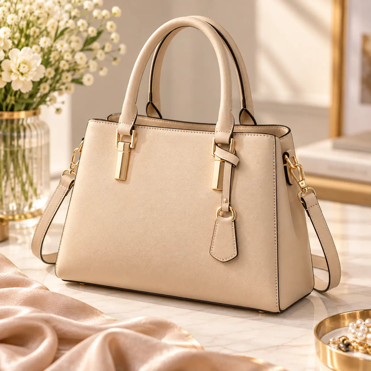 Women’s Elegant Structured Handbag