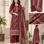 Women’s Elegant Printed Three Piece Set
