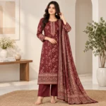 Women’s Elegant Printed Three Piece Set